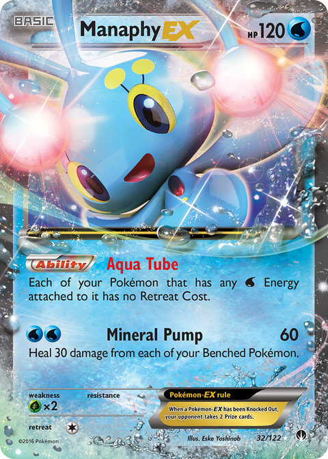 Manaphy EX - 32/122
