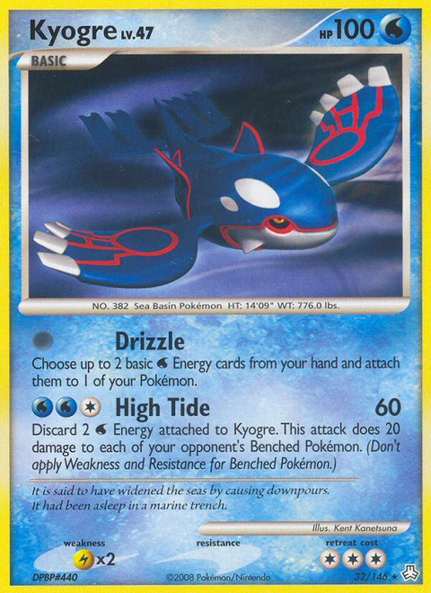 Kyogre - 32/146