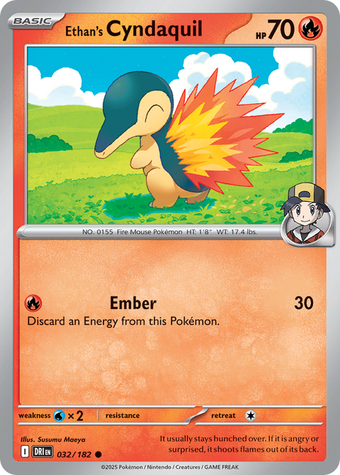 Ethan's Cyndaquil - 032/182