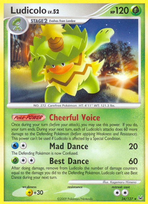 Ludicolo - 34/127