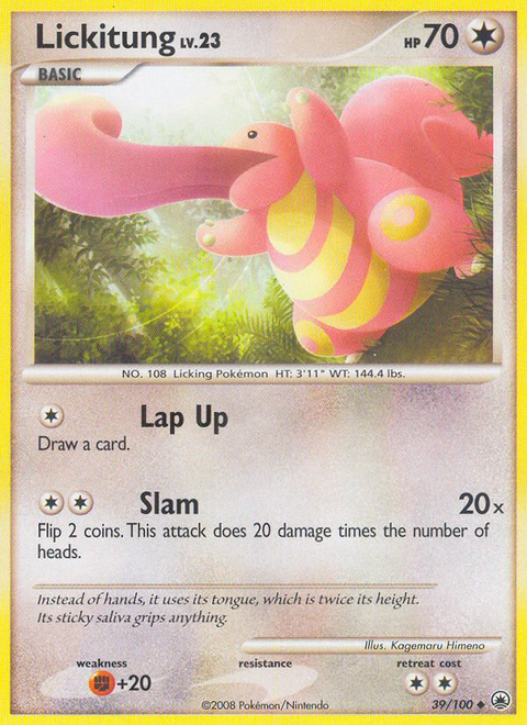 Lickitung - 39/100