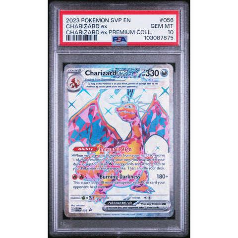2025 POKEMON SCARLET VIOLET PROMO CHARIZARD EX SVP056 PSA 10