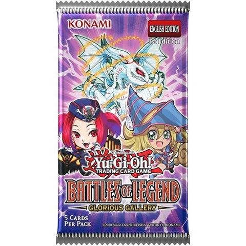 Yu-Gi-Oh TCG:  Battle Of Legends - Glorious Gallery Booster Pack