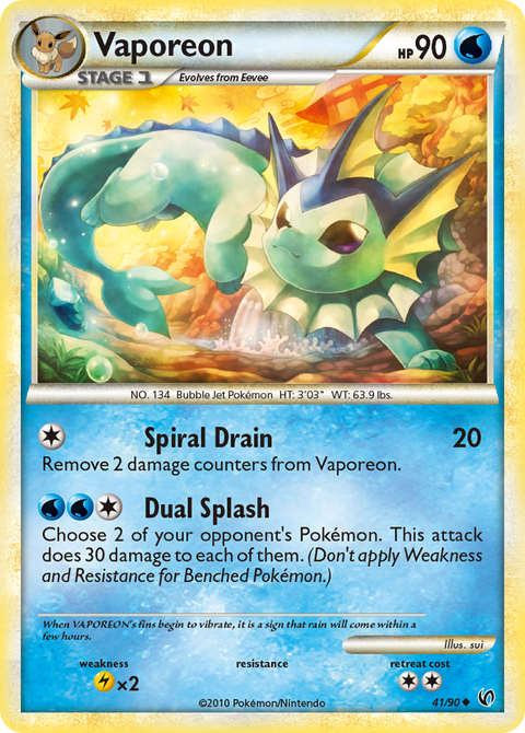 Vaporeon - 41/90