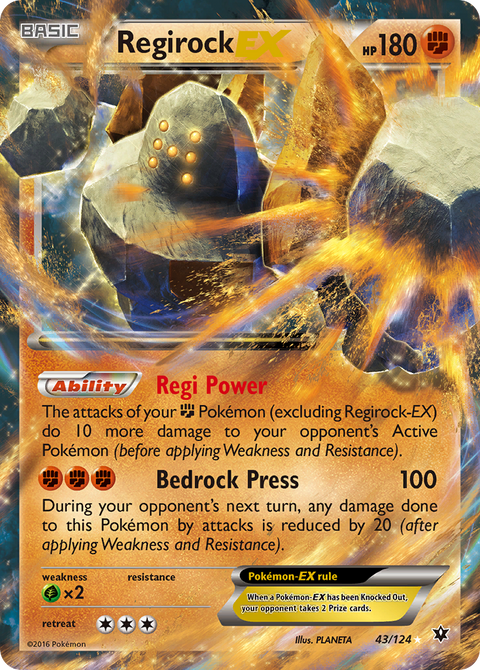Regirock EX - 43/124