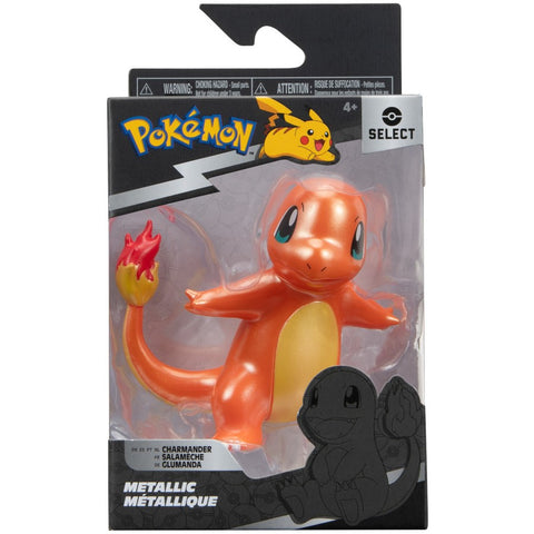 Pokemon Select 3" Metallic Battle