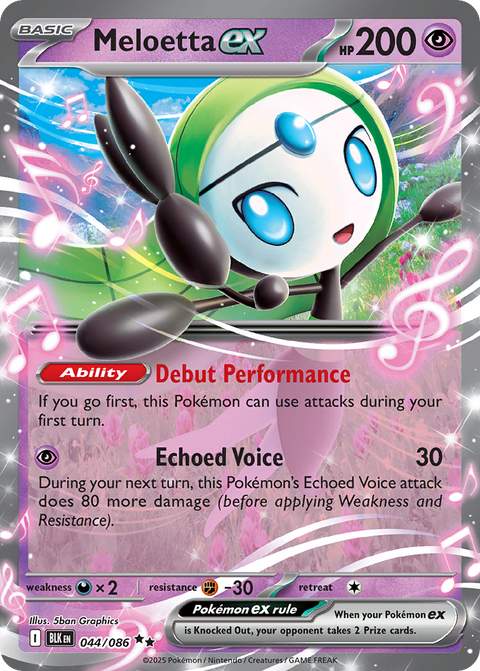 Meloetta EX - 044/086