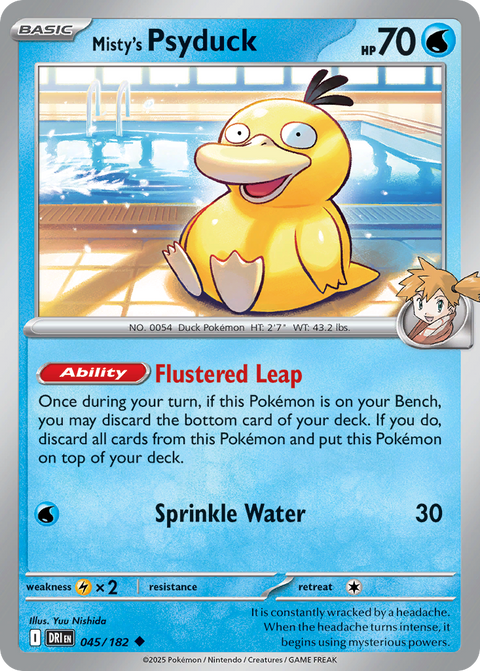 Misty's Psyduck - 045/182