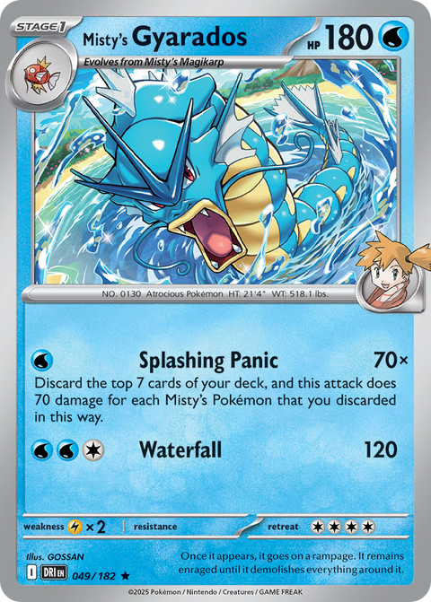 Misty's Gyarados - 049/182
