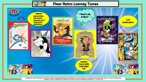 Upper Deck: 2024 Fleer Retro Looney Tunes Hobby Box