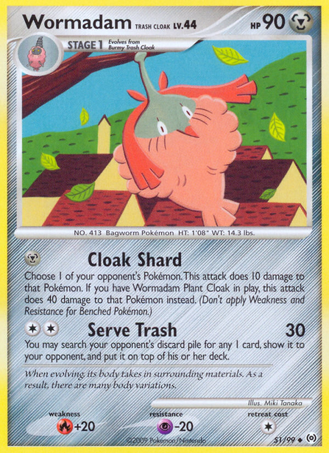Wormadam Trash Cloak - 51/99