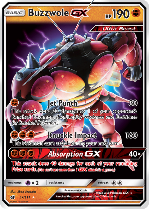 Buzzwole GX - 57/111