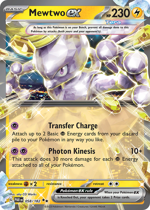 Mewtwo EX - 058/182