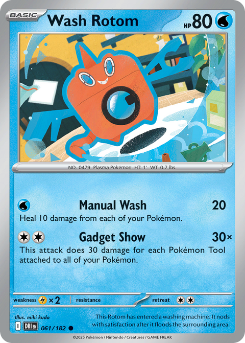 Wash Rotom - 061/182