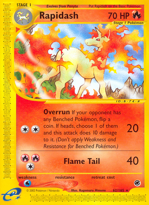 Rapidash - 62/165