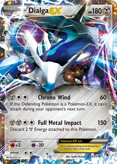 Dialga EX - 62/119