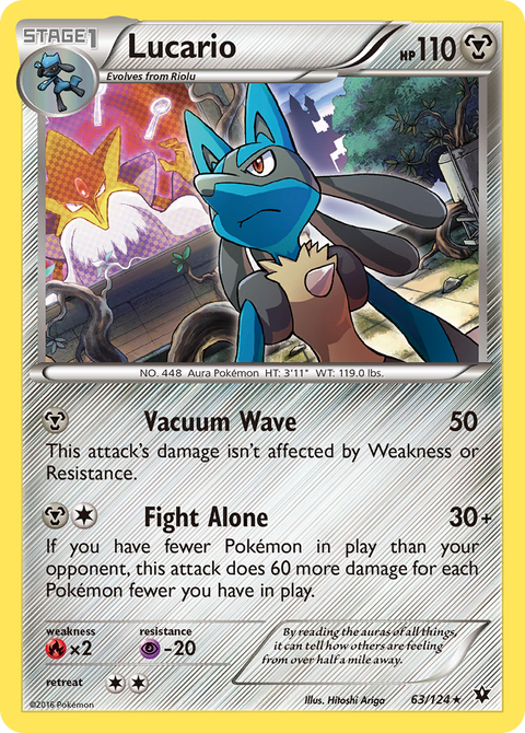 Lucario - 63/124