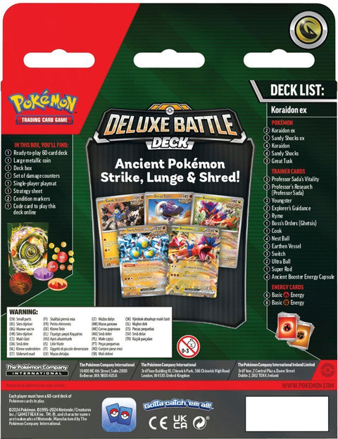 Pokemon TCG: Miradion/Koraidon ex Deluxe Battle Deck