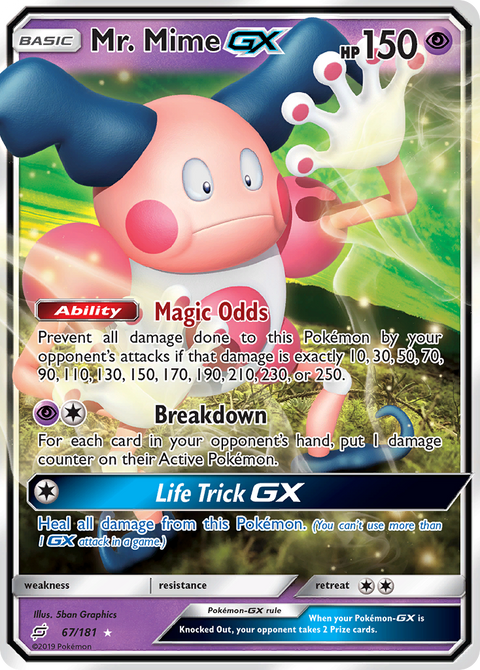 Mr. Mime GX - 67/181