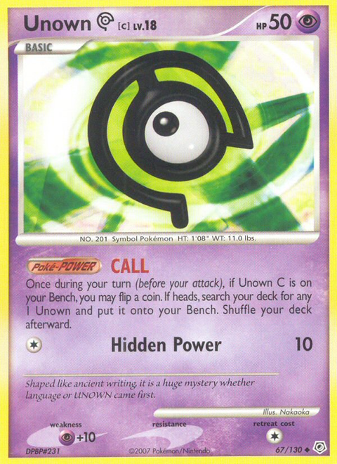 Unown C - 67/130
