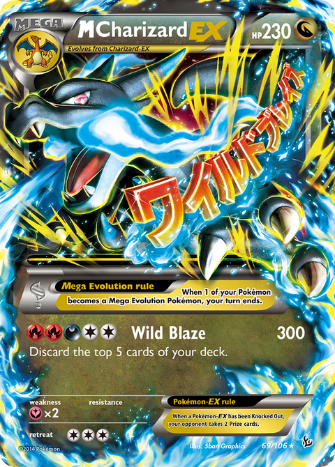 M Charizard EX - 69/106