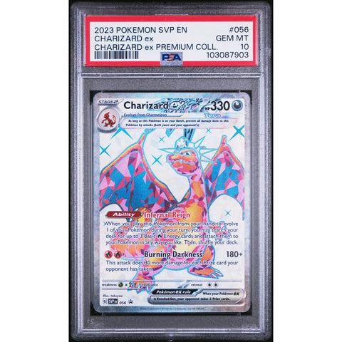 2023 POKEMON SCARLET VIOLET PROMO CHARIZARD EX SVP056 PSA 10