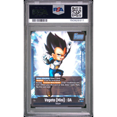 2024 DRAGON BALL VEGETA (MINI) : DA FS07-01/97 PSA 9