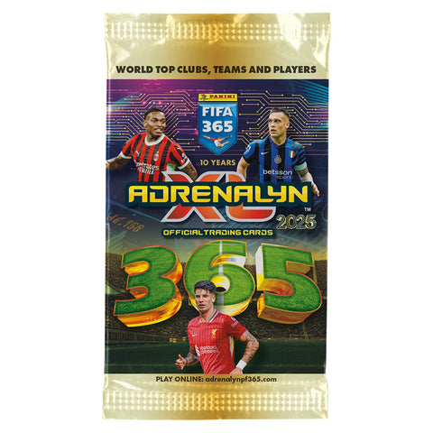 Panini FIFA 365 Adrenalyn XL 2025 Soccer Cards Booster Pack
