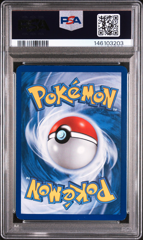 2008 POKEMON STORMFRONT MACHAMP LV.X HOLO 98/100 PSA 7