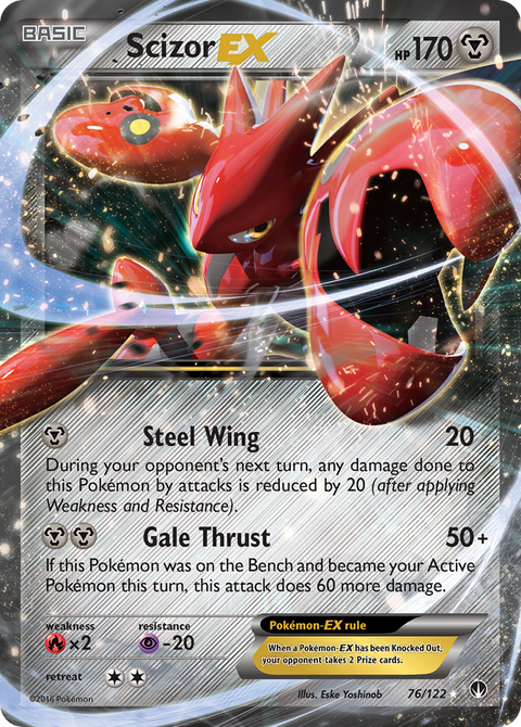 Scizor EX - 76/122