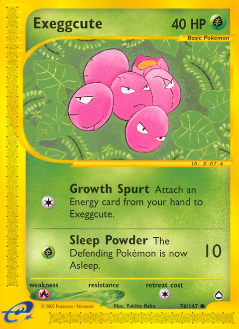 Exeggcute - 76/147