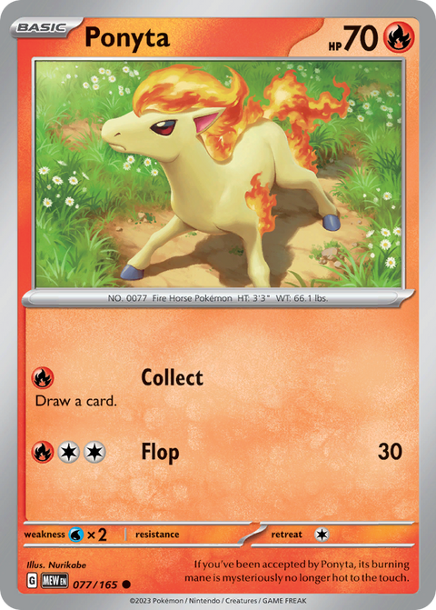 Ponyta - 077/165