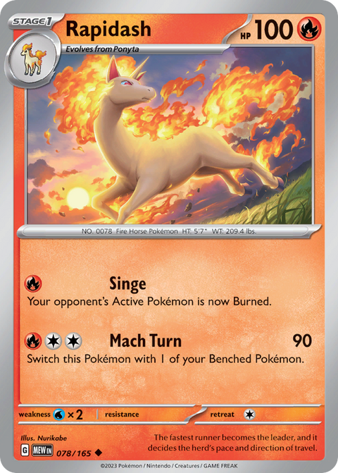 Rapidash - 078/165