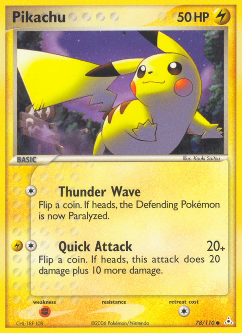Pikachu - 78/110