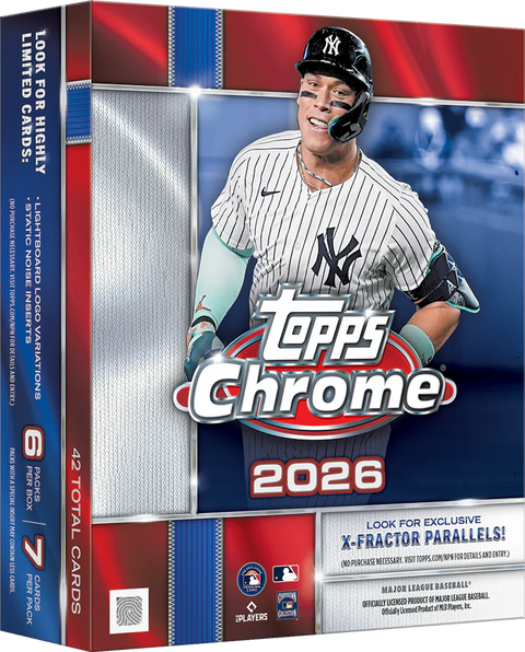Topps: 2026 Chrome Baseball Mega Box