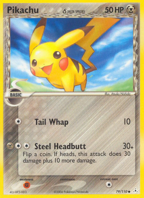 Pikachu δ - 79/110