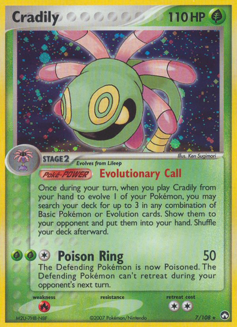Cradily - 7/108