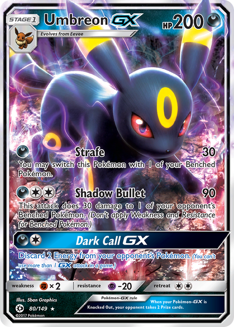 Umbreon GX - 80/149