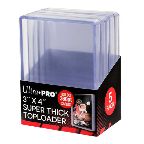 ULTRA PRO - 3" x 4" Ultra Clear Premium Toploaders (25ct)