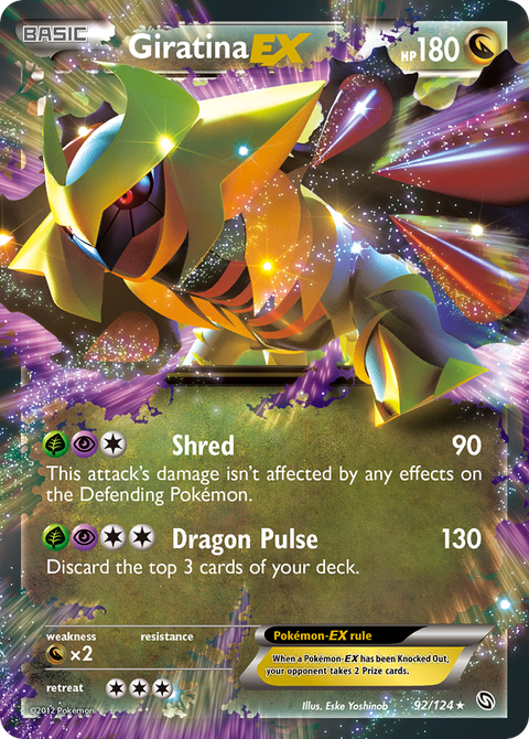 Giratina EX - 92/124