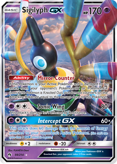 Sigilyph GX - 98/214