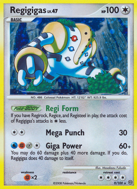 Regigigas - 9/100