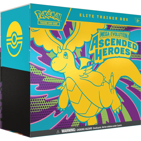 Pokemon TCG: Mega Evolution - Ascended Heroes Elite Trainer Box