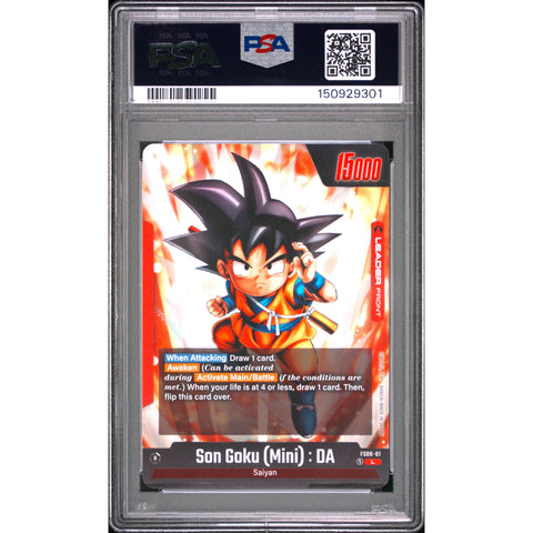 2024 DRAGON BALL SON GOKU (MINI) : DA FS06-01/97 PSA 10