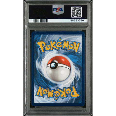 2025 POKEMON BLACK BOLT SNIVY UNOVA POSTER COLLECTION 001/086 PSA 8