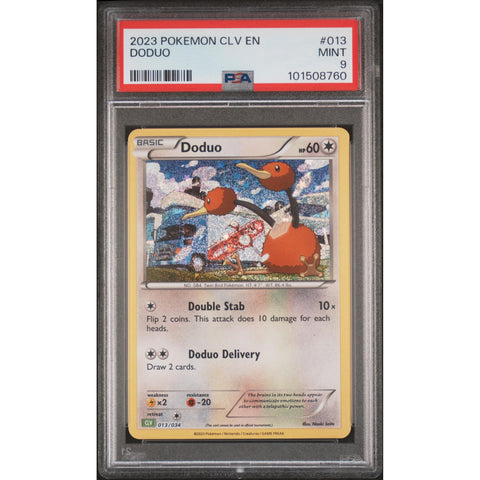 2023 POKEMON CLASSIC COLLECTION DODUO 013/034 PSA 9