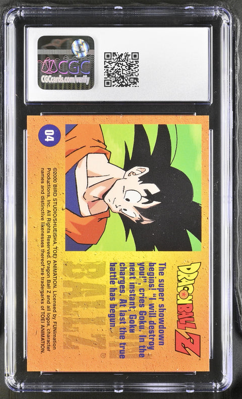 2000 DRAGON BALL TRADING CARDS THE SUPER SHOWDOWN BEGINS! 04 CGC 10