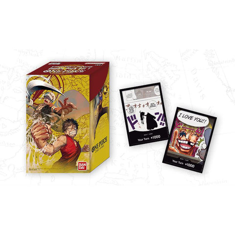 One Piece Card Game: Double Pack Set Vol. 1 Display
