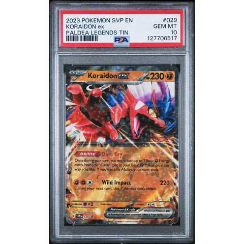 2023 POKEMON PROMO KORAIDON SVP029 PSA 10
