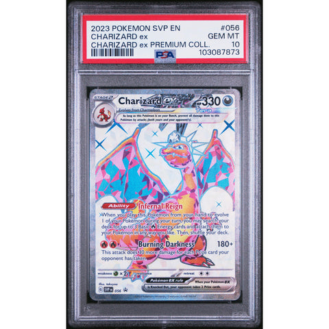 2024 POKEMON SCARLET VIOLET PROMO CHARIZARD EX SVP056 PSA 10